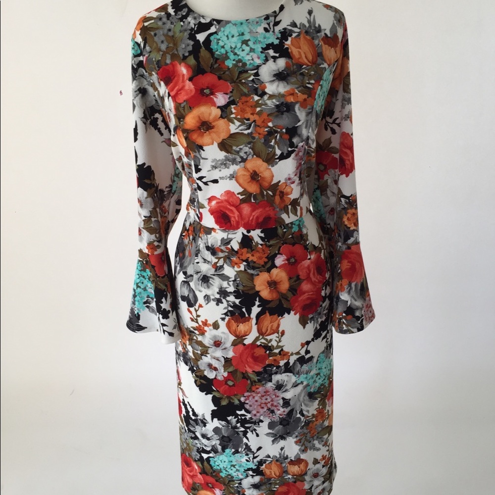 Kari Lyn floral print dress